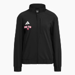 Red Top Miners <span class="pdp-name-mascot">Red Top MIners</span> adidas Women's Full Zip Woven Travel Jacket Front Thumbnail