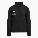 WESTLAKE HIGH SCHOOL THUNDER adidas Women's Full Zip Woven Travel Jacket Front Thumbnail