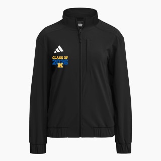 adidas Women's Full Zip Woven Travel Jacket