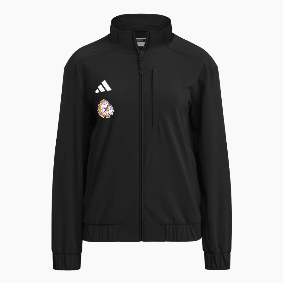Scottsburg SMS <span class="pdp-name-mascot">Scottsburg SMS</span> adidas Women's Full Zip Woven Travel Jacket
