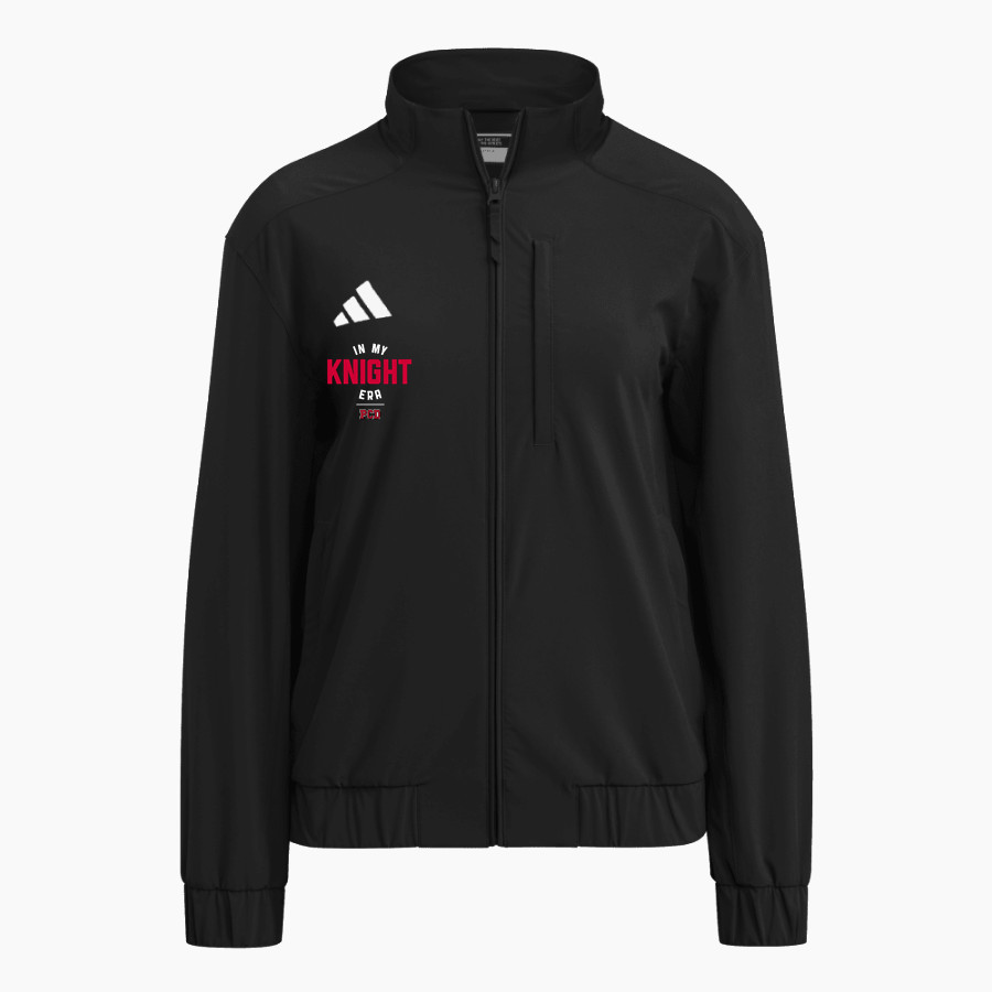 Providence Country Day The Official Online Store <span class="pdp-name-mascot">Providence Country Day Knights</span> adidas Women's Full Zip Woven Travel Jacket