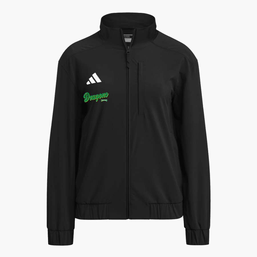 WEST DAVIDSON HIGH SCHOOL DRAGONS adidas Women's Full Zip Woven Travel Jacket