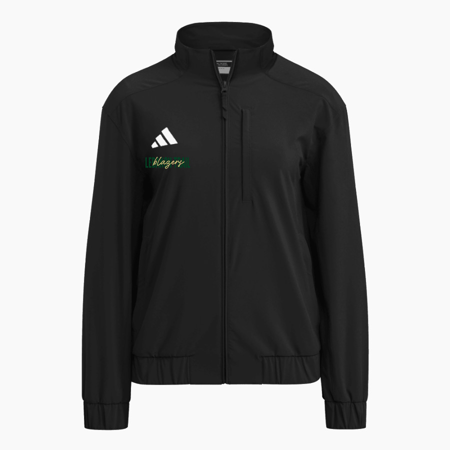 LEBANON TRAIL HIGH SCHOOL TRAIL BLAZERS <span class="pdp-name-mascot">LEBANON TRAIL TRAIL BLAZERS</span> adidas Women's Full Zip Woven Travel Jacket