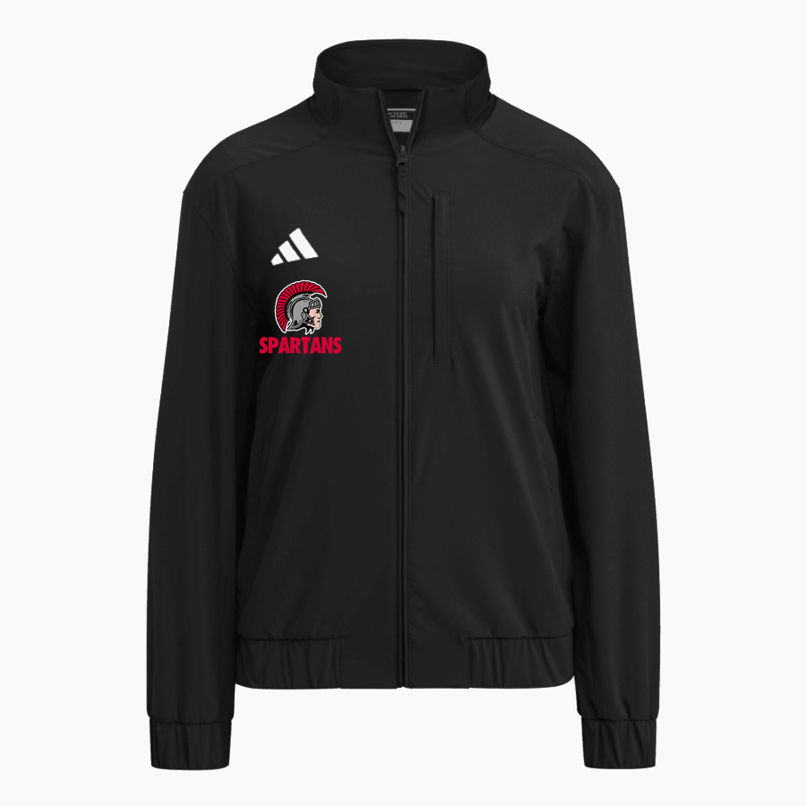 SOMERSET HIGH SCHOOL SPARTANS <span class="pdp-name-mascot">SOMERSET SPARTANS</span> adidas Women's Full Zip Woven Travel Jacket