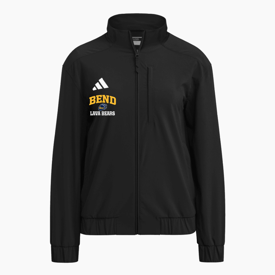 Bend Lava Bears <span class="pdp-name-mascot">Bend Lava Bears</span> adidas Women's Full Zip Woven Travel Jacket