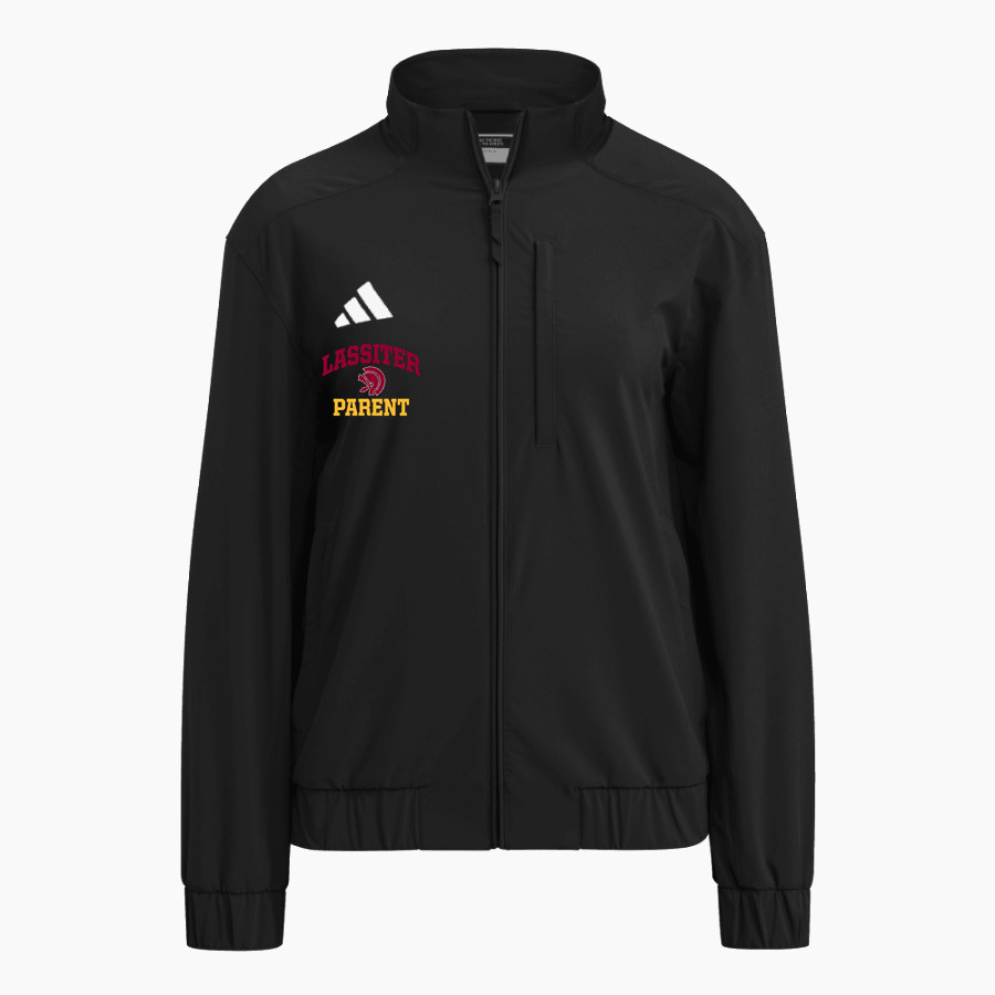 LASSITER HIGH SCHOOL TROJANS adidas Women's Full Zip Woven Travel Jacket