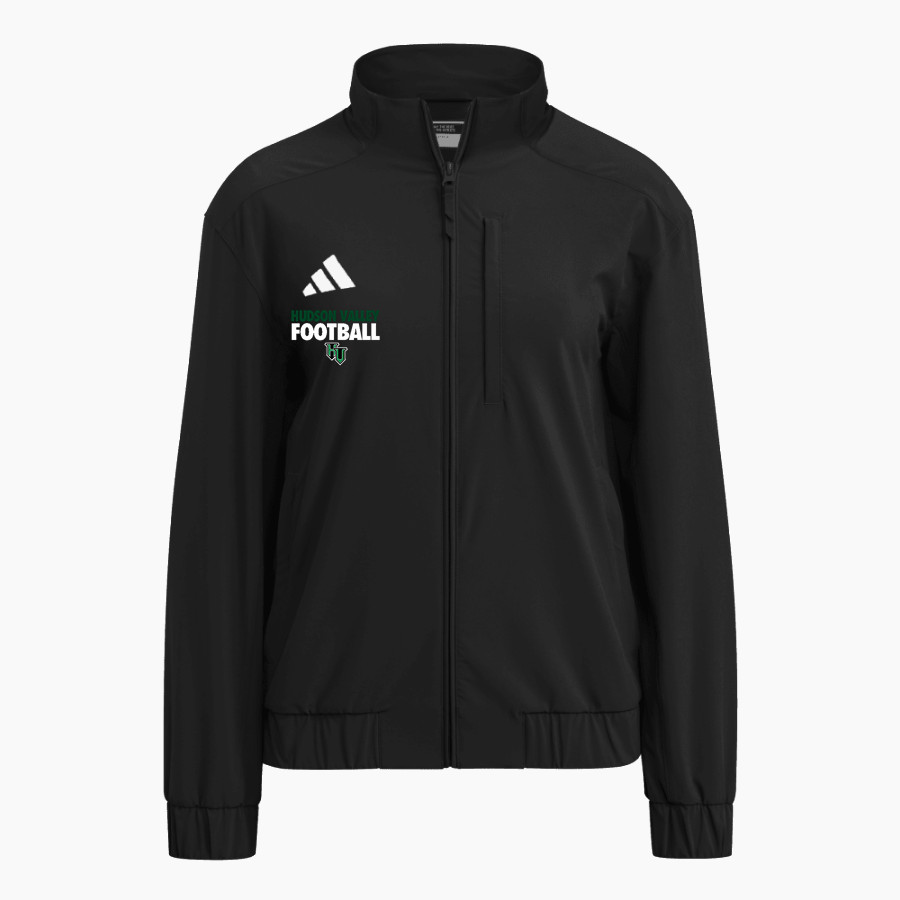 Hudson Valley Vikings <span class="pdp-name-mascot">HUDSON VALLEY VIKINGS</span> adidas Women's Full Zip Woven Travel Jacket