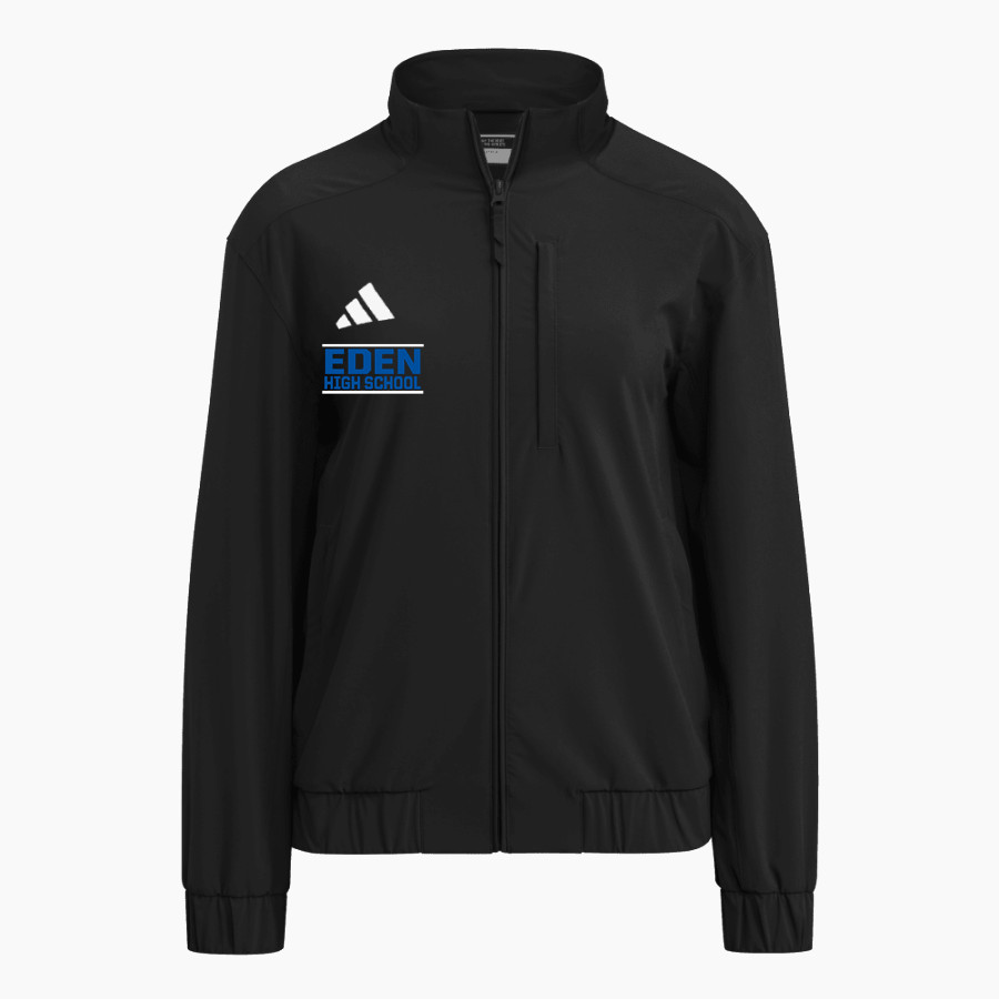 EDEN HIGH SCHOOL BULLDOGS <span class="pdp-name-mascot">EDEN BULLDOGS /LADY</span> adidas Women's Full Zip Woven Travel Jacket