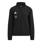 Lawrence 3-8 Lobos <span class="pdp-name-mascot">Lawrence 3-8 School Lobos</span> adidas Women's Full Zip Woven Travel Jacket Front Thumbnail