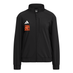 HUDSON HIGH SCHOOL TIGERS <span class="pdp-name-mascot">HUDSON TIGERS</span> adidas Women's Full Zip Woven Travel Jacket Front Thumbnail