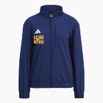 Elm Creek Buffaloes <span class="pdp-name-mascot">Elm Creek Buffaloes</span> adidas Women's Full Zip Woven Travel Jacket Front Thumbnail