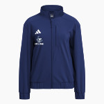 Framingham Flyers adidas Women's Full Zip Woven Travel Jacket Front Thumbnail