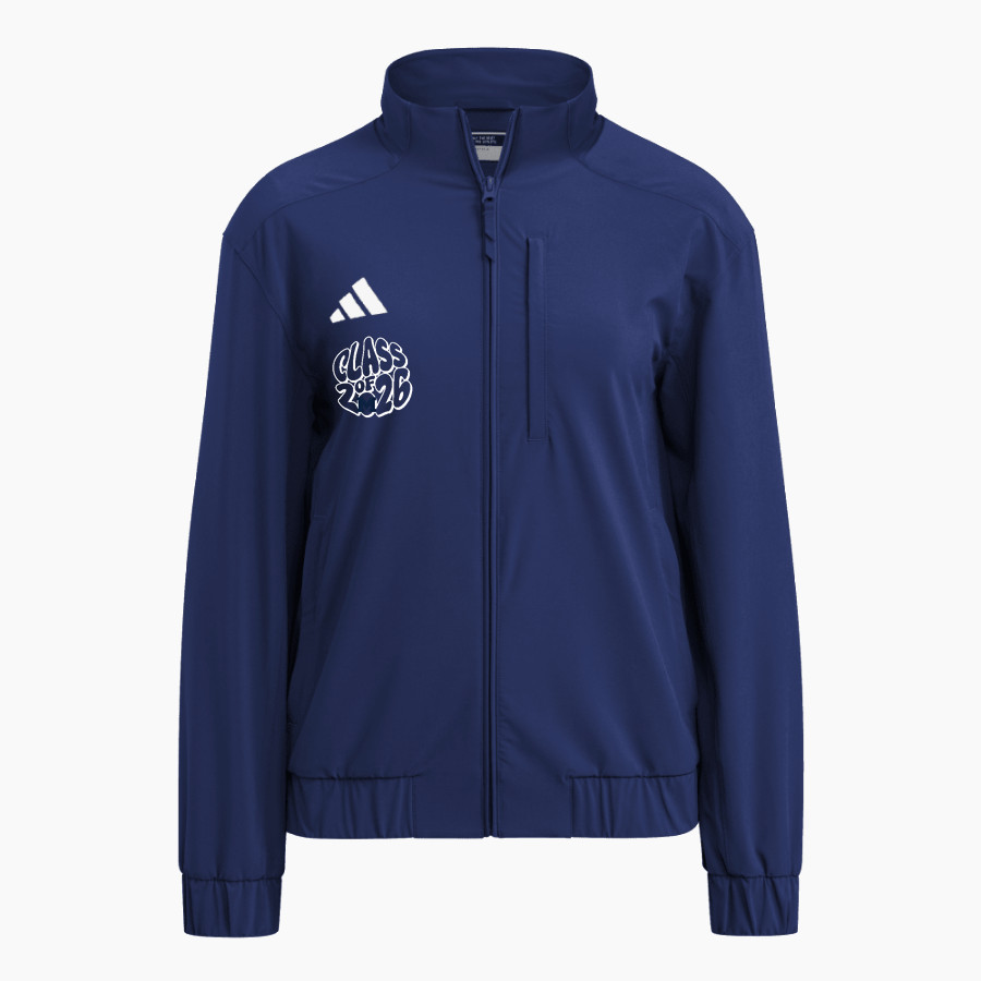 Marietta Blue Devils <span class="pdp-name-mascot">Marietta Blue Devils</span> adidas Women's Full Zip Woven Travel Jacket