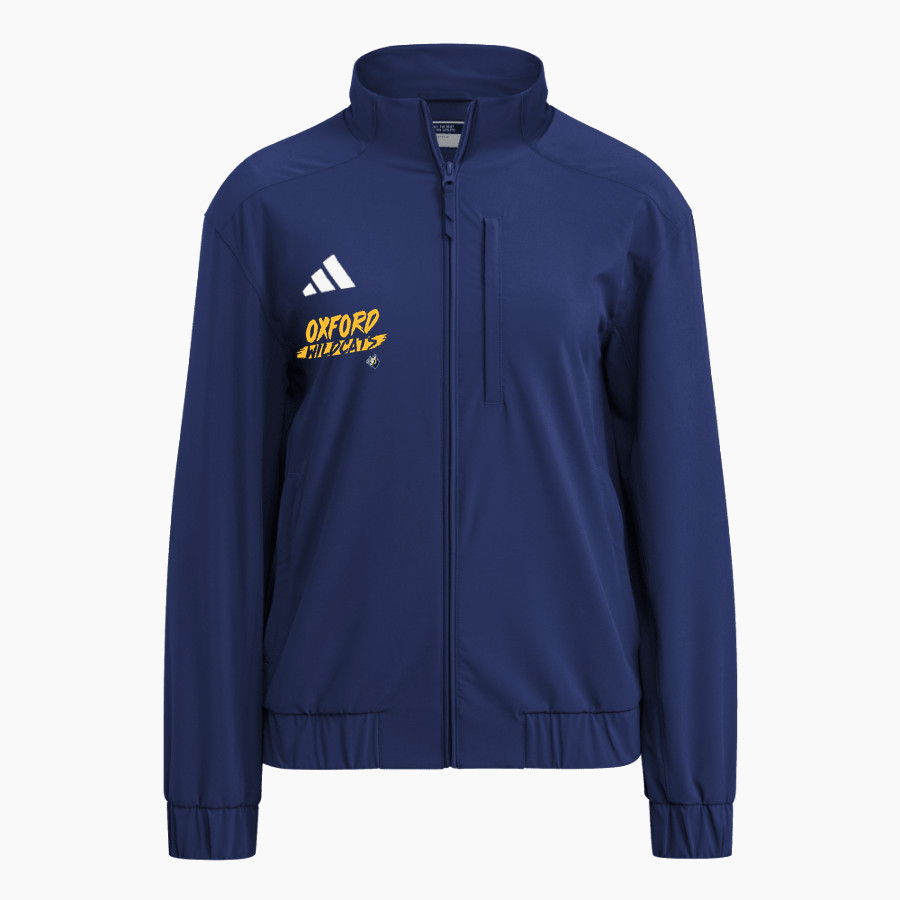 Oxford Wildcats <span class="pdp-name-mascot">Oxford Wildcats</span> adidas Women's Full Zip Woven Travel Jacket