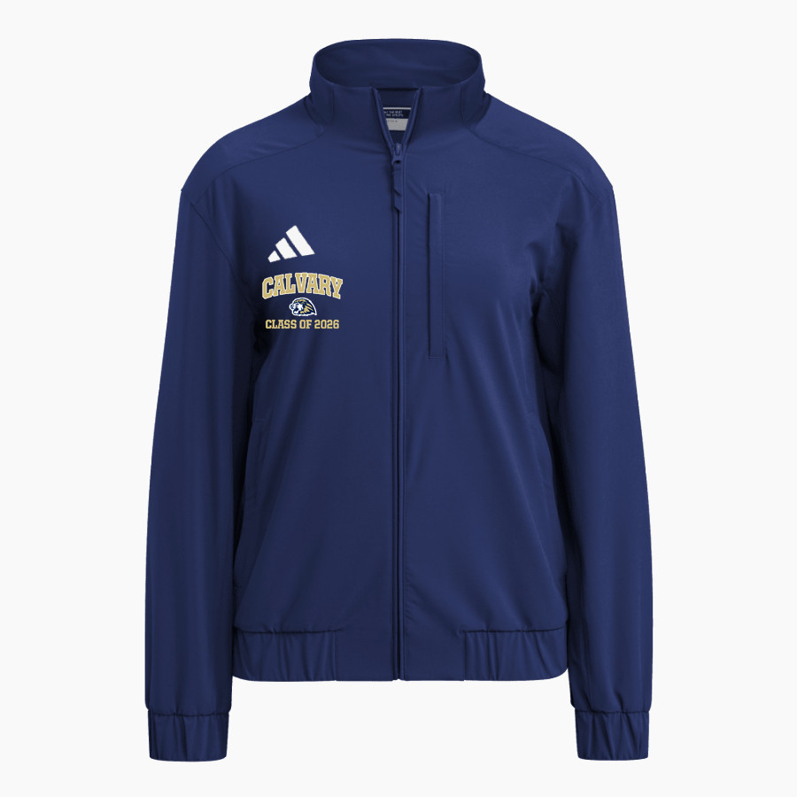 Calvary Lions adidas Women's Full Zip Woven Travel Jacket