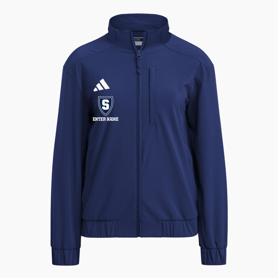 STAUNTON HIGH SCHOOL STORM <span class="pdp-name-mascot">STORM STORM</span> adidas Women's Full Zip Woven Travel Jacket