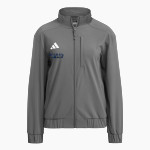 Creative Learning Dragons <span class="pdp-name-mascot">Creative Learning Dragons</span> adidas Women's Full Zip Woven Travel Jacket Front Thumbnail