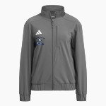 BRANHAM HIGH SCHOOL BRUINS <span class="pdp-name-mascot">BRANHAM BRUINS</span> adidas Women's Full Zip Woven Travel Jacket Front Thumbnail