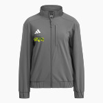 BENDLE HIGH SCHOOL TIGERS <span class="pdp-name-mascot">BENDLE TIGERS</span> adidas Women's Full Zip Woven Travel Jacket Front Thumbnail