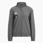 Tennis Tactics Tennis Tactics <span class="pdp-name-mascot">Tennis Tactics</span> adidas Women's Full Zip Woven Travel Jacket Front Thumbnail