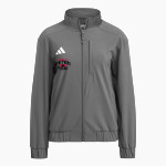 Dfw Twins Twins <span class="pdp-name-mascot">Dfw Twins Twins</span> adidas Women's Full Zip Woven Travel Jacket Front Thumbnail