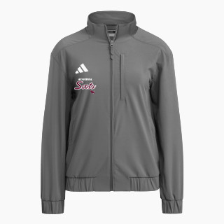 adidas Women's Full Zip Woven Travel Jacket