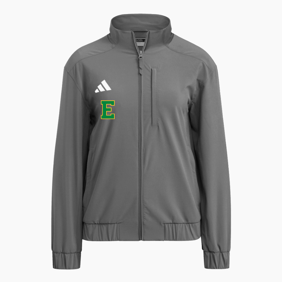 Edina High School The Official Online Store adidas Women's Full Zip Woven Travel Jacket