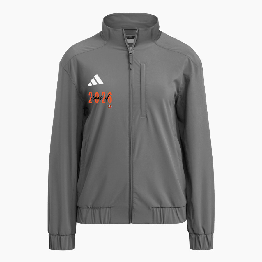 Scranton Bulldogs <span class="pdp-name-mascot">Scranton Middle School Bulldogs</span> adidas Women's Full Zip Woven Travel Jacket