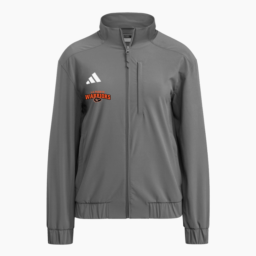 LA PUENTE HIGH SCHOOL WARRIORS <span class="pdp-name-mascot">LA PUENTE WARRIORS</span> adidas Women's Full Zip Woven Travel Jacket