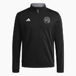 Santa Monica Corsairs <span class="pdp-name-mascot">Santa Monica College Corsairs</span> adidas Men's Elevated Quarter Zip Pullover Front Thumbnail