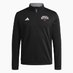 Marquette Sentinels adidas Men's Elevated Quarter Zip Pullover Front Thumbnail