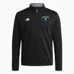 HIGHLAND HIGH SCHOOL TROJANS <span class="pdp-name-mascot">HIGHLAND TROJANS</span> adidas Men's Elevated Quarter Zip Pullover Front Thumbnail