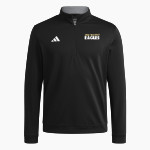Woodland Baptist Eagles <span class="pdp-name-mascot">Woodland Baptist Christian School Eagles</span> adidas Men's Elevated Quarter Zip Pullover Front Thumbnail