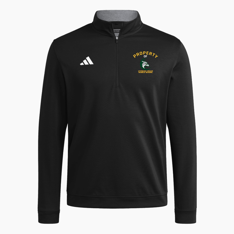 Cypress Creek Coyotes <span class="pdp-name-mascot">Cypress Creek Coyotes</span> adidas Men's Elevated Quarter Zip Pullover