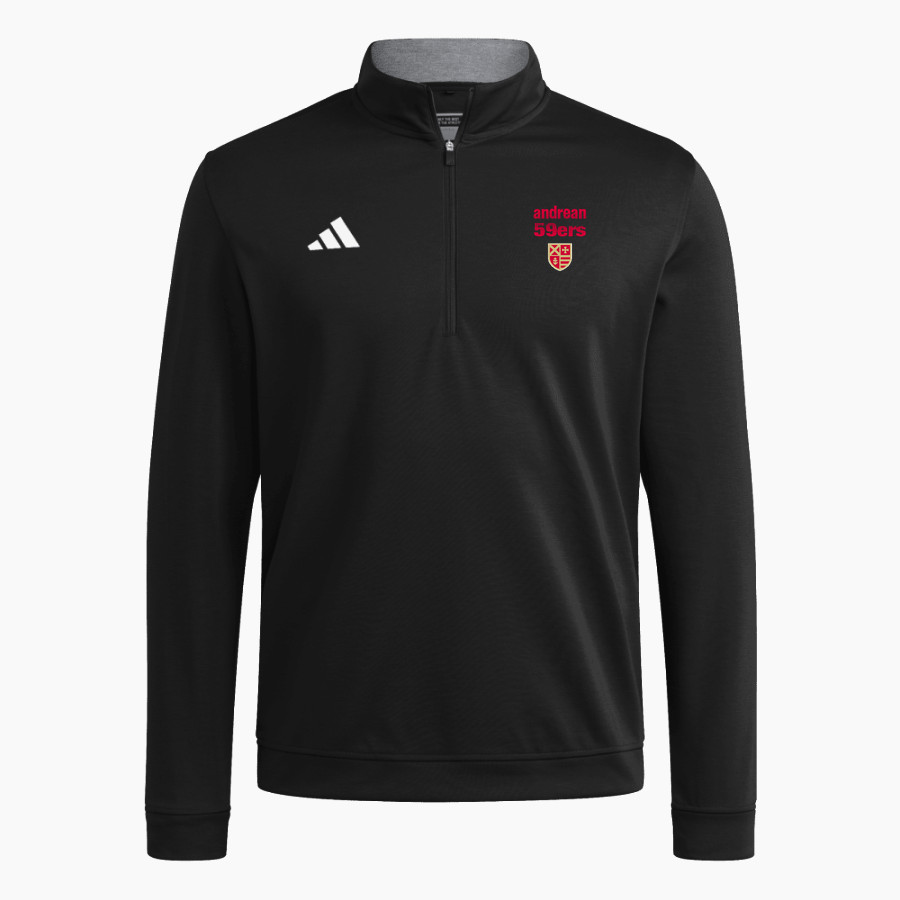 Andrean 59ers <span class="pdp-name-mascot">Andrean 59ers</span> adidas Men's Elevated Quarter Zip Pullover