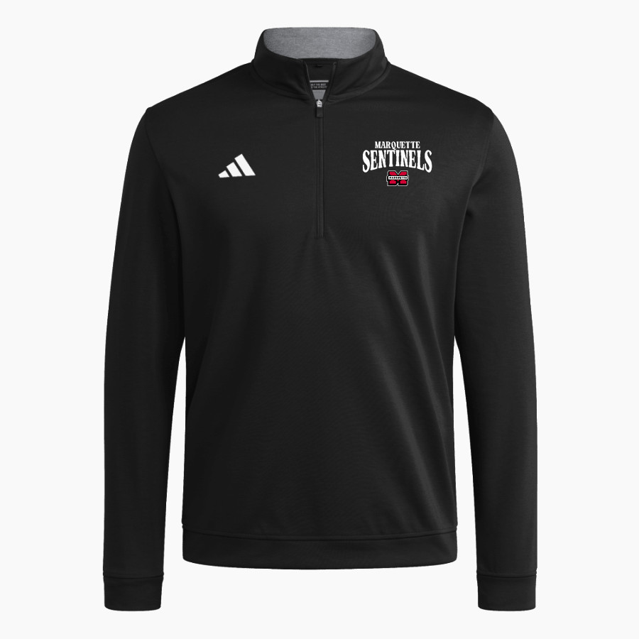 Marquette Sentinels adidas Men's Elevated Quarter Zip Pullover