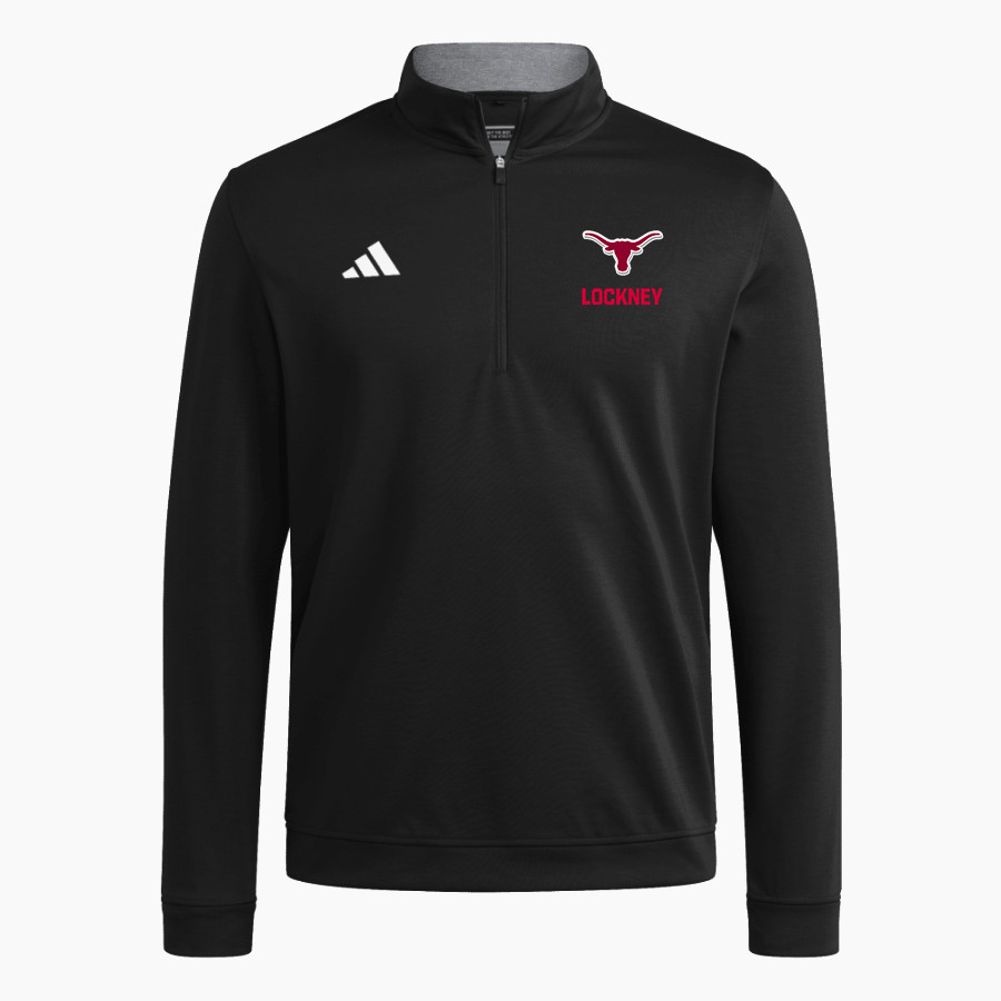 LOCKNEY HIGH SCHOOL LONGHORNS adidas Men's Elevated Quarter Zip Pullover