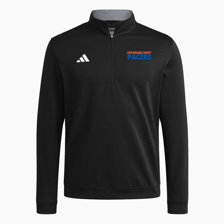 Switzerland County Pacers <span class="pdp-name-mascot">Switzerland County Pacers</span> adidas Men's Elevated Quarter Zip Pullover