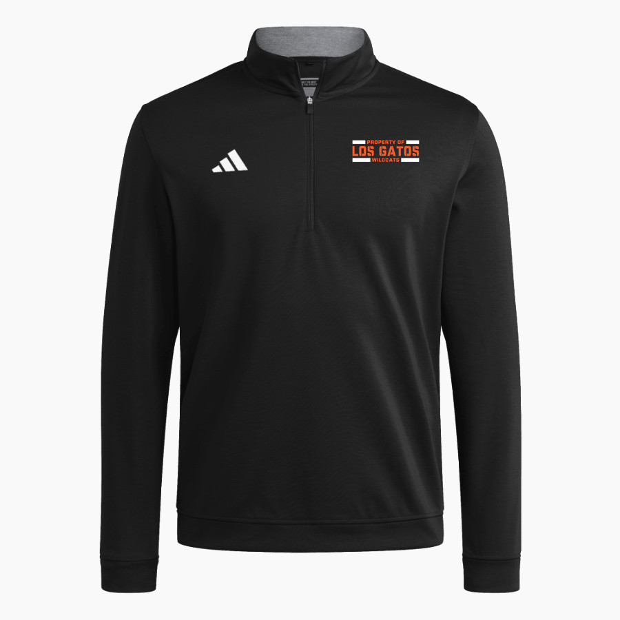 LOS GATOS HIGH SCHOOL WILDCATS <span class="pdp-name-mascot">LOS GATOS WILDCATS</span> adidas Men's Elevated Quarter Zip Pullover