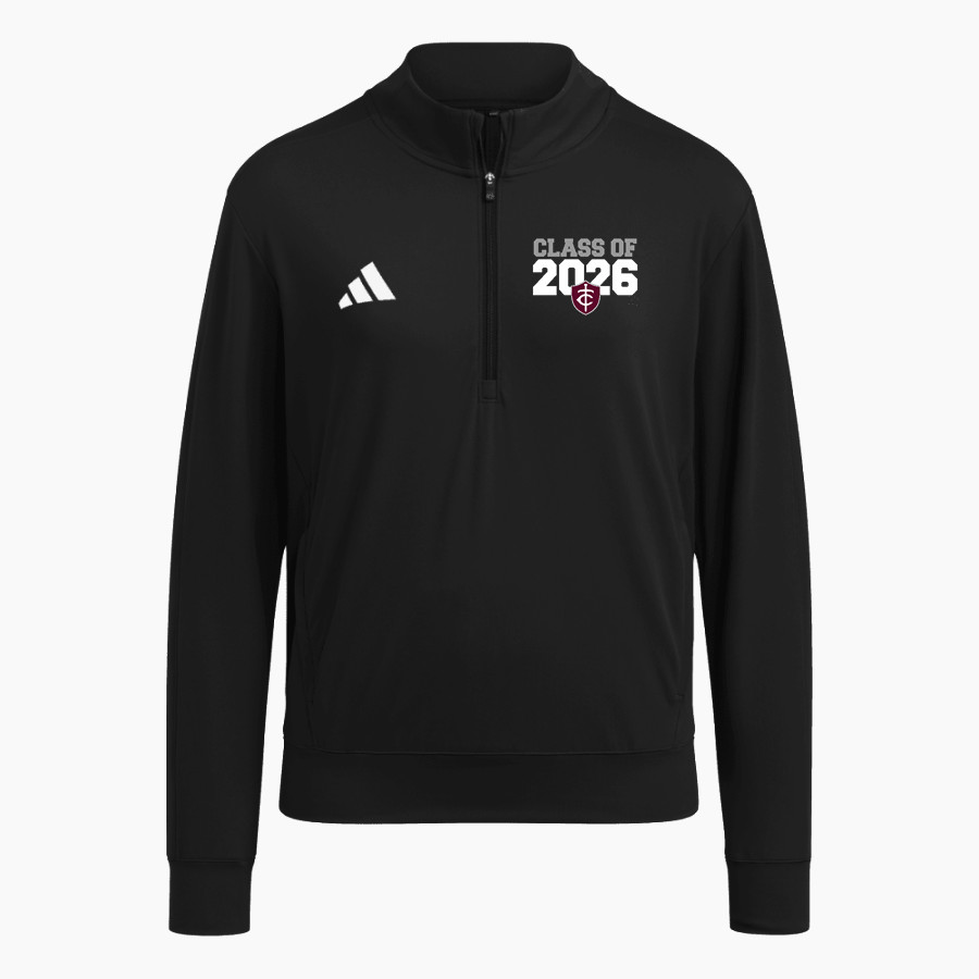 Trinity Warriors <span class="pdp-name-mascot">Trinity Christian Warriors</span> adidas Women's Ultimate365 Quarter Zip Layer