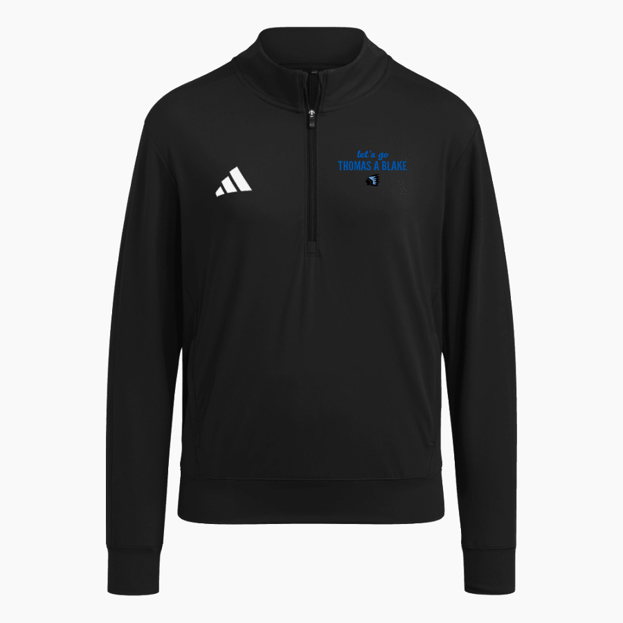 Thomas A Blake None adidas Women's Ultimate365 Quarter Zip Layer