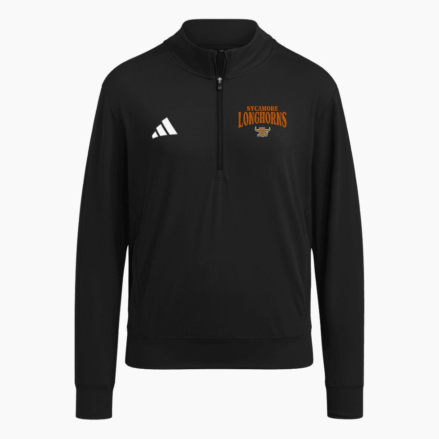 Sycamore Longhorns <span class="pdp-name-mascot">Sycamore Elementary School Longhorns</span> adidas Women's Ultimate365 Quarter Zip Layer