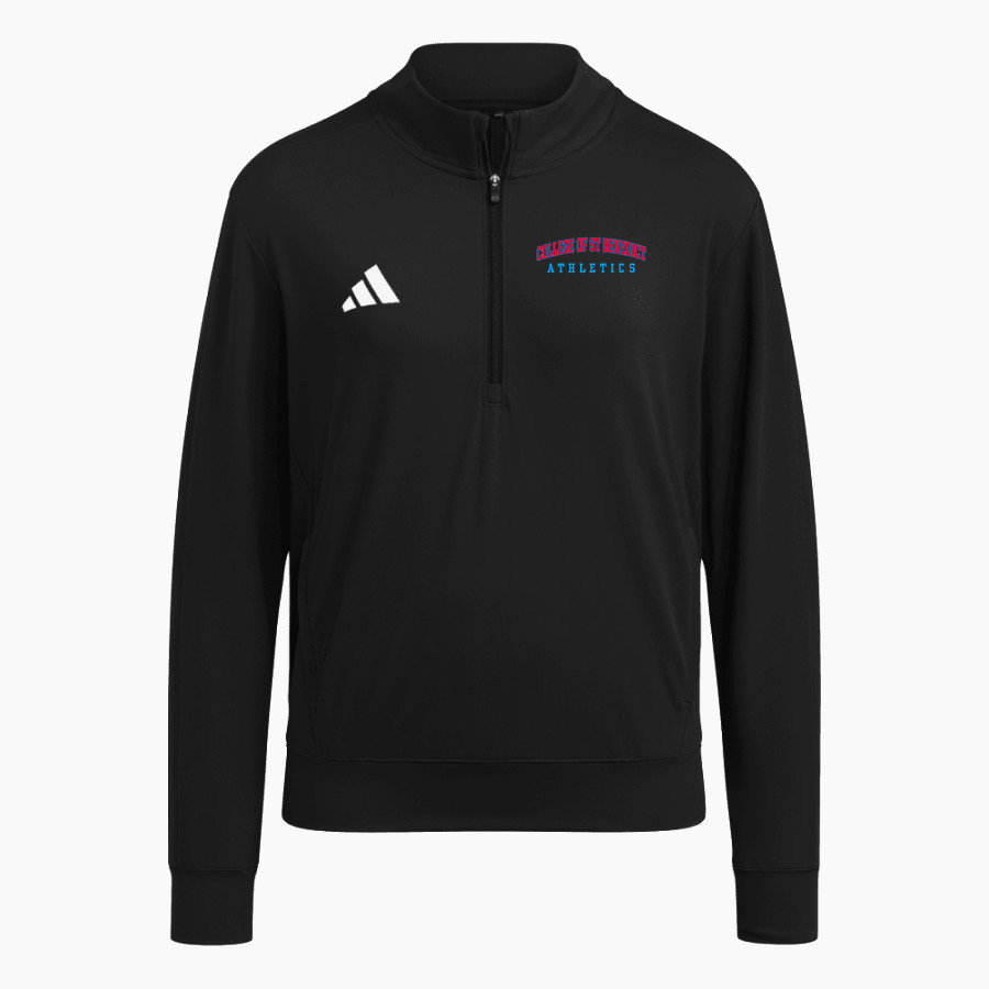 COLLEGE OF ST BENEDICT Bennies <span class="pdp-name-mascot">COLLEGE OF ST BENEDICT</span> adidas Women's Ultimate365 Quarter Zip Layer