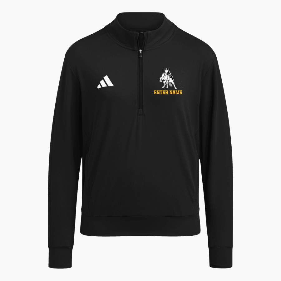 Greasewood Springs Community School Mustangs <span class="pdp-name-mascot">Greasewood Spring Community School Mustangs</span> adidas Women's Ultimate365 Quarter Zip Layer