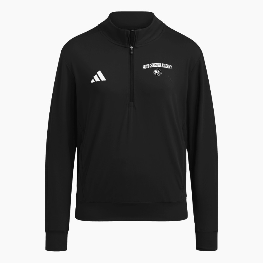 FAITH CHRISTIAN ACADEMY LIONS <span class="pdp-name-mascot">FAITH LIONS</span> adidas Women's Ultimate365 Quarter Zip Layer