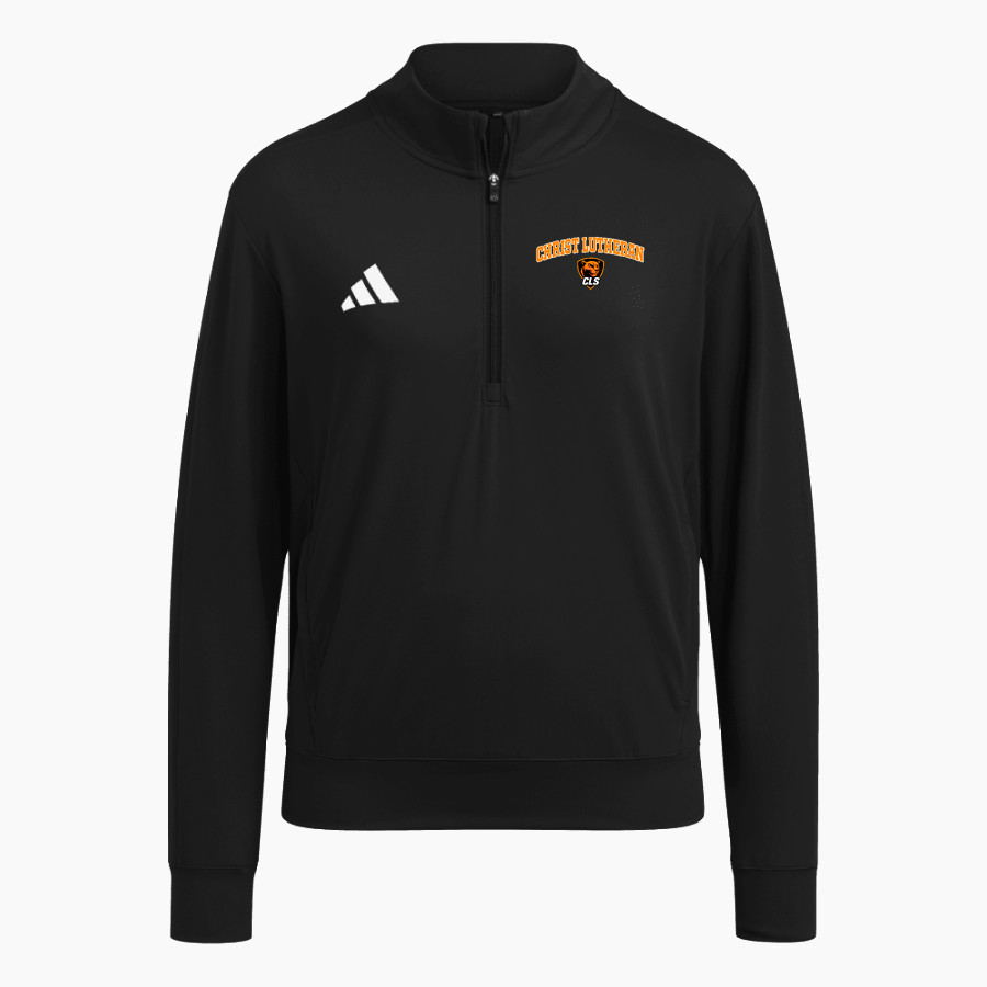 CHRIST LUTHERAN Cougars <span class="pdp-name-mascot">CHRIST LUTHERAN DAY SCHOOL Cougars</span> adidas Women's Ultimate365 Quarter Zip Layer
