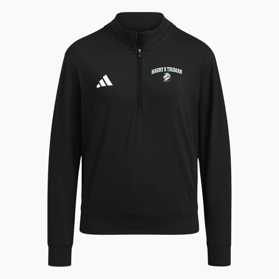 HARRY S TRUMAN HIGH SCHOOL MUSTANGS <span class="pdp-name-mascot">HARRY S TRUMAN MUSTANGS</span> adidas Women's Ultimate365 Quarter Zip Layer