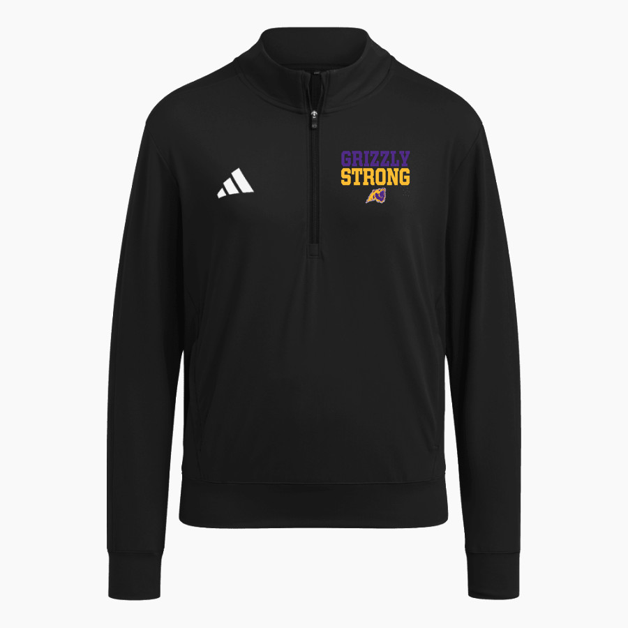 Fowler Grizzlies adidas Women's Ultimate365 Quarter Zip Layer