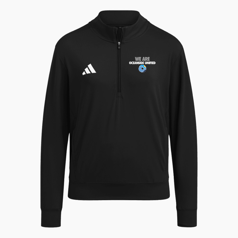 OCEANSIDE UNIFIED OCEANSIDE UNIFIED <span class="pdp-name-mascot">OCEANSIDE UNIFIED SCHOOL DISTRICT</span> adidas Women's Ultimate365 Quarter Zip Layer