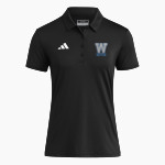 Westtown School official sideline store <span class="pdp-name-mascot">Westtown Pioneers</span> adidas Women's Ultimate365 Solid Polo Front Thumbnail